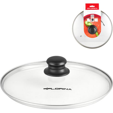Couvercle de casserole résistant à la chaleur Florina 24 cm