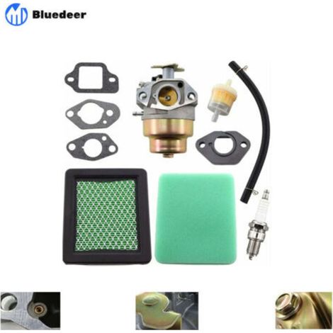 Carburatore con kit guarnizioni e filtro aria per motore Honda GCV135 GCV160 GC135 GC160 - Compatibile con HRB216, HRR216, HRS216, HRT216, HRZ216 - Sostituisce 16100-Z0L-023 - Bluedeer (1/5)
