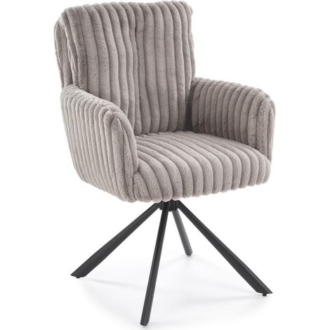 Silla Houston 2015, Gris + Negro, 93x62x68cm, Tapiz, Metálico (1/5)