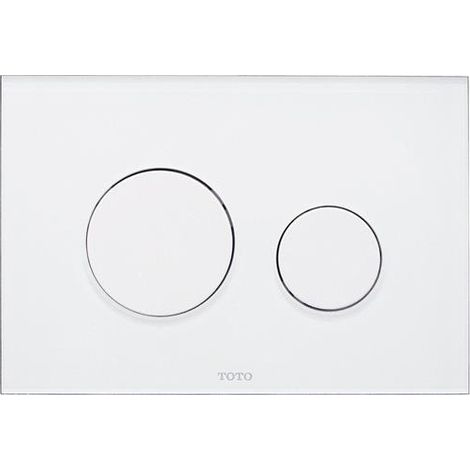 Plaque de commande 150 x 220 x 5 mm blanc TOTO