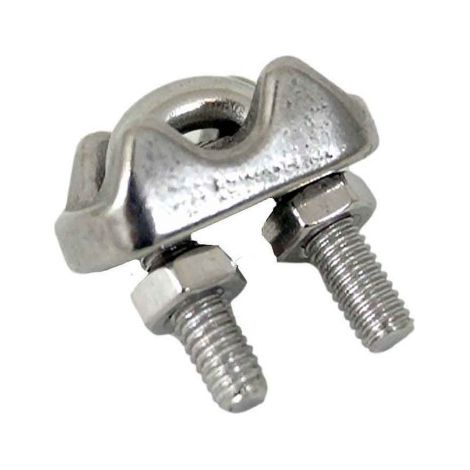 Serre câble à étrier Inox 3-4 mm (1/2)