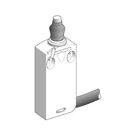 Interrupteur limite miniature poussoir métallique 1NC+1NO 6A IP68 - XCMD2111L1
