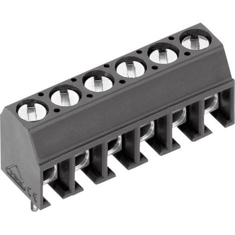 PTR Hartmann 50550060121G Schraubklemmblock 1.00 mm² Polzahl 6 Grau 1 St. (1/2)