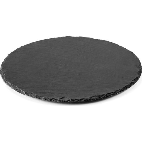 LACOR Plateau Ardoise Ronde de Ø20 cm, Autre, Noir, 20 cm, 20x5x2 cm - LACOR Plateau Ardoise Ronde de Ø20 cm, Autre, Noir, 20 cm, 20x5x2 cm (1/2)