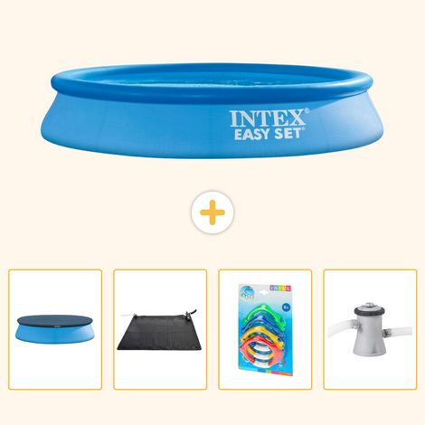 Intex Piscine Easy Set Ronde - 305x61 cm - 5-pièces  S37 (1/5)
