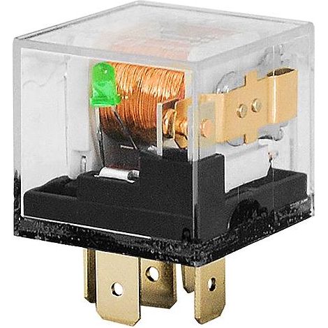 Kfz-Relais 4120 30/40A-12V LED (1/2)