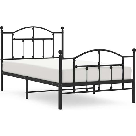Maison Exclusive - Estructura cama sin colchón con estribo metal (1/5)