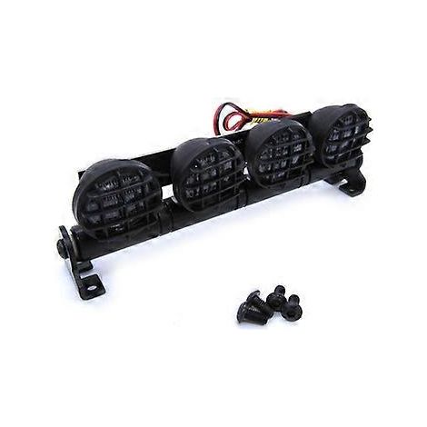 Barre de projecteurs LED blancs haute luminosité pour toit, compatible avec les voitures RC TAMIYA Lunchbox ( )