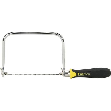 Stanley STA015106 Fatmax Coping Saw Hacksaw 0-15-106 - 3 Free Blades
