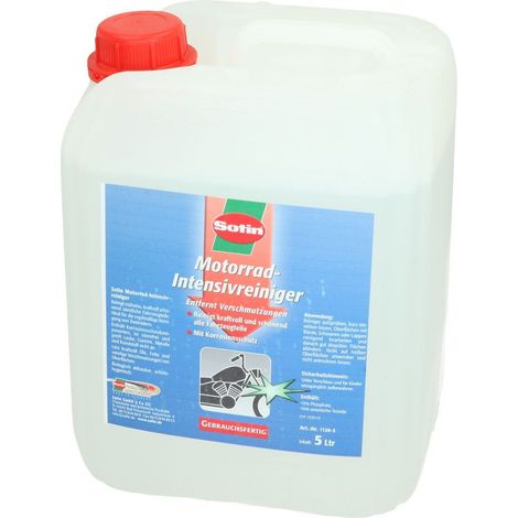 Nettoyant puissant pour moto bidon 5 litres