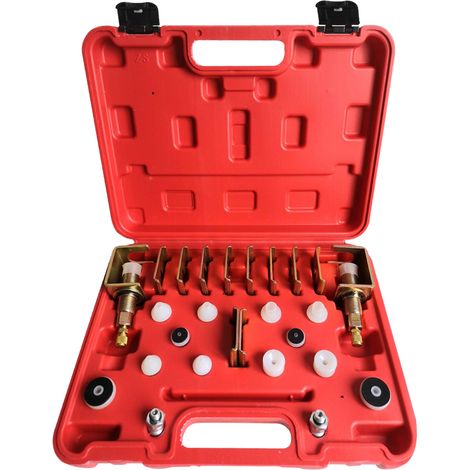Kit de detección de fugas para el lavado repetido de las líneas de refrigerante en sistemas de aire acondicionado automotriz. (1/5)