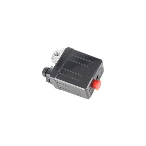 Pressostat de Compresseur d'Air à 4 ports, 240V 16A 90-120PSI Interrupteur de Soupape de Pression de Compresseur d'Air Robuste 1/4 "Régulateur de Contrôle de Filetage Femelle (1/5)