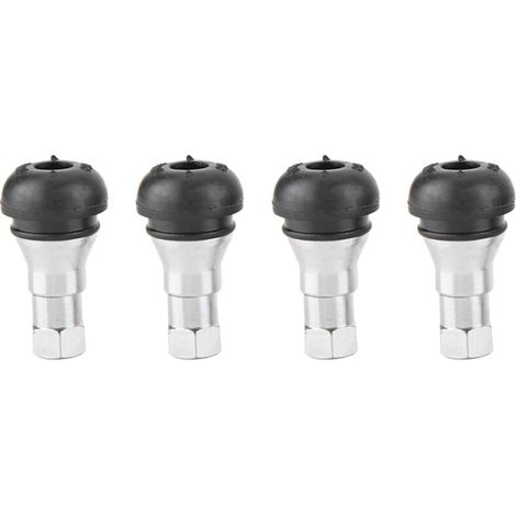 Valve de Roue en Alliage St Val Tubel Auto Ot, Kit de Tige de Valve de Pneu, Valve de Roue Oy St 4 Pièces, Tige de Valve de Pneu en Caoutchouc Métallique (1/5)