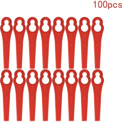CCYKXA 100pcs for Florabest Lidl Frta 20 A1 replacement plastic cutting blades