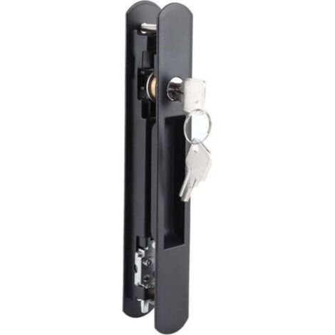 Hook Lock for Door and Window, Sliding Door Window Hook Lock Modern Mobile Door Single Double Sided Lock for Home Hotel Apartment Office