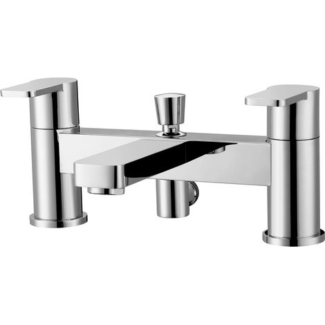 RAK Tonique Bath Shower Mixer with Shower Head and Holder - Chrome (1/2)