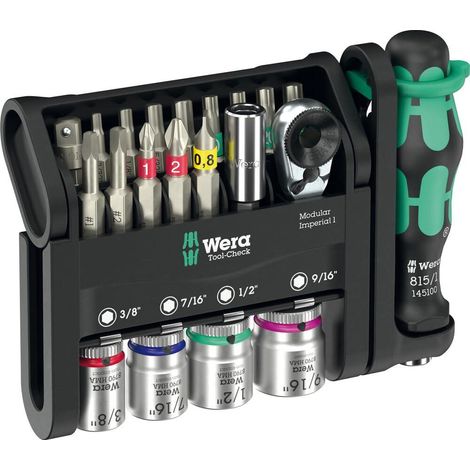 Wera Tool-Check Modular kit de herramientas multi 21 piezas
