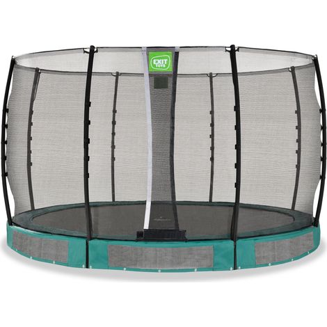 EXIT Allure Classic Bodentrampolin ø366cm - grün
