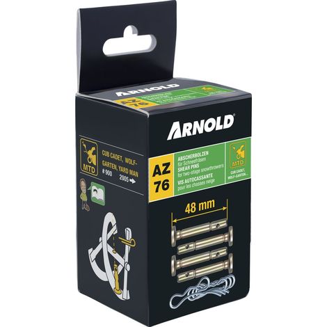 ARNOLD Vis Autocassantes Pour Les Chasses Neige