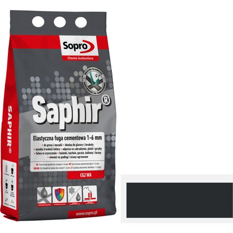 Sopro saphir fuga 90 noir 2kg (1/3)