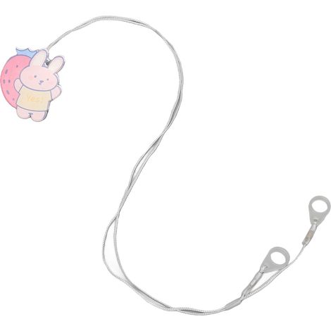 Cordon de fixation en nylon pour amplificateur de son et appareil auditif, avec clip de ceinture et motif dessin animé. (1/5)