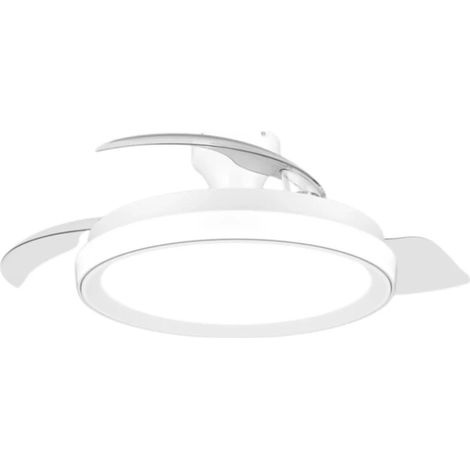 ventilatore da soffitto philips "bliss" con led incluso bianco cielo stellato