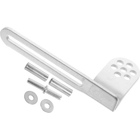 Charnière de Porte de Réfrigérateur, Kit 1 Set Argenté (1/5)