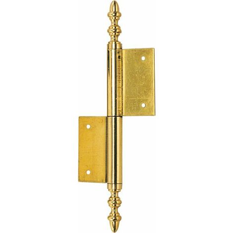 Fiche à larder en fer poli 140 x 10 mm – Décor Louis XIII – Pour meubles et agencements intérieurs (1/3)