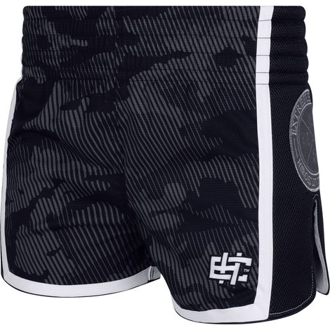 Pantaloncini Extreme Hobby Muay Thai HAVOC neri taglia M (1/5)