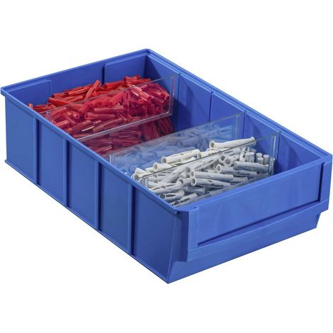 Contenitore per scaffalature ShelfBox 300 B  Blu