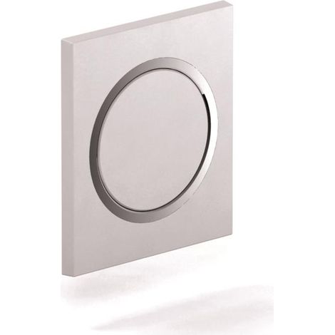 MEPAzero Urinoir UP-presse à chasse Partie 2, chrome mat (1/3)