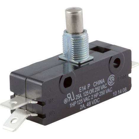 ZF E14-00M Mikroschalter E14-00M 250 V/AC 25 A 1 x Ein/(Ein)  tastend 1 St.