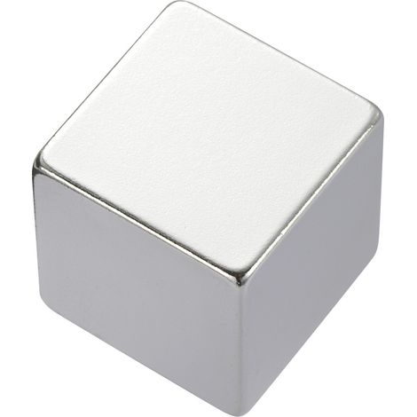 TRU COMPONENTS 505926 Permanent-Magnet Würfel (L x B x H) 5 x 5 x 5 mm N35  1.18 - 1.24 T Grenztempe