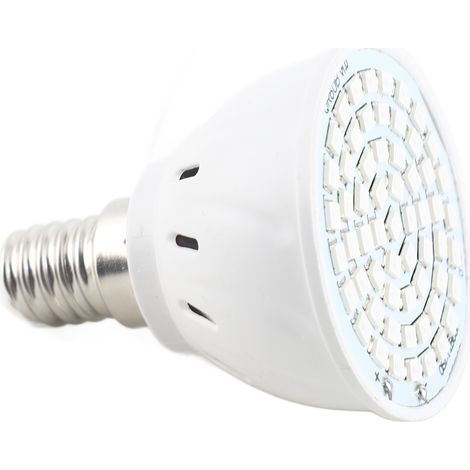 Decdeal LED-Pflanzenlampe für Zimmerpflanzen, Rot- und Blauspektrum, E14-Fassung, für Sämlinge, hydroponische Sukkulenten und Blumen im Gewächshaus (1/5)