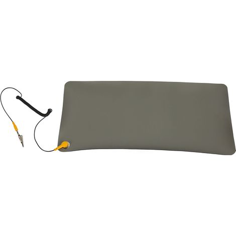 Tapis antistatique en caoutchouc, antidérapant, résistant à la chaleur, pour réparation électronique, avec câble de mise à la terre (1/5)