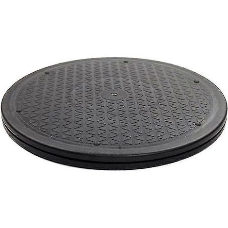 Support pivotant robuste de 30 cm (12 pouces) avec roulements à billes en acier pour moniteur, TV et plateau tournant - DF (1/4)
