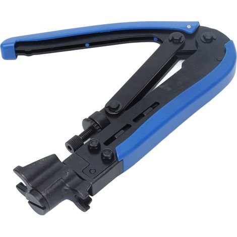 Pince à sertir coaxiale RG59, légère et compacte, poignée confortable, outil de compression réglable, petit et portable (1/5)