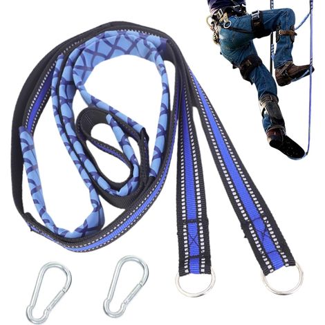 Échelle de Cordage pour Bateau Gonflable  Échelle 5 Marches Escalade Camping-Car  Aide au Réembarquement à Libération Rapide Robuste, Accès Portable Antidérapant pour Kayak et Marine (1/5)