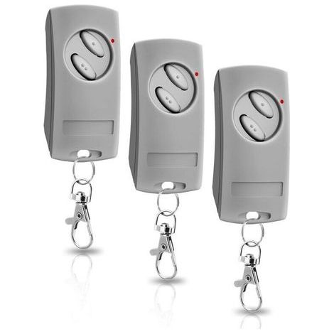 Lot de 3 pièces de rechange pour émetteur manuel Ecostar RSC2, RSE2, 433,92 MHz, ouverture de porte de garage 2 canaux, pour porte de garage Liftronic 500, 700, 800 (1/4)