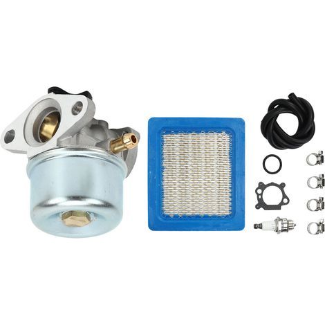 Kit de Filtre de Carburateur à Carburant, Kit de Filtre de Carburateur à Carburant 799868 de Remplacement pour Tondeuse à Gazon Craftsman Série 625 917376742. (1/5)