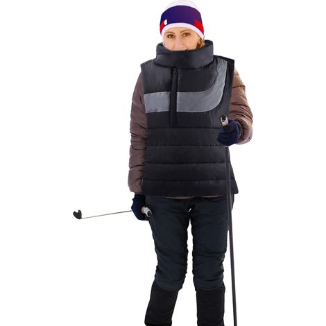 Cache-cou d'extérieur – Guêtre réfléchissante coupe-vent – Housse thermique imperméable et respirante – Cache-cou d'hiver pour homme et femme – Pour la chasse, le ski, la randonnée, la course à pied (1/5)