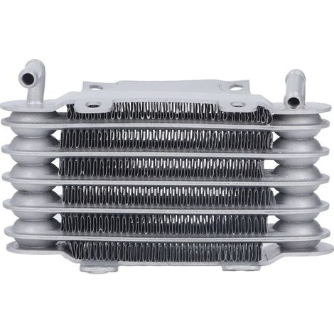 Radiatore olio motore per moto, radiatore olio motore in alluminio per la riduzione dell'usura, per moto da cross e ATV da 50cc a 250cc -Crezuo