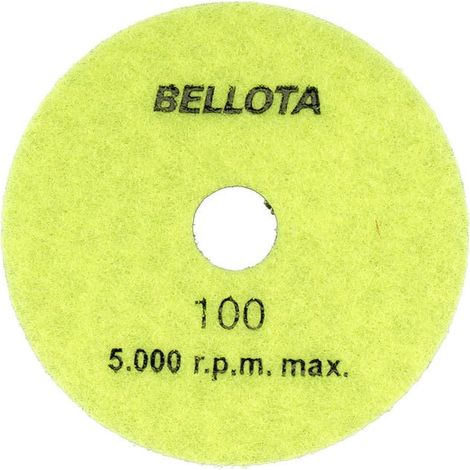 Disque de polissage diamanté flexible Ø100 mm BELLOTA 100 (1/4)