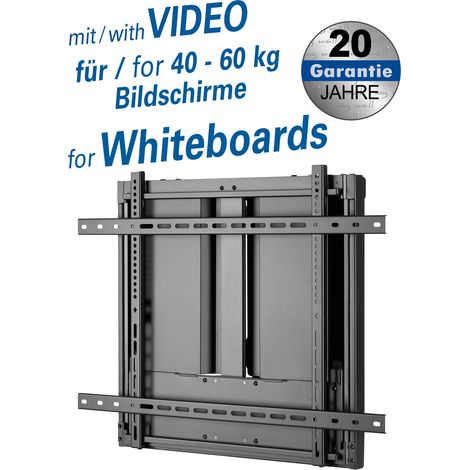 Interactive whiteboard and tv bracket for screens 50“ - 75“ (127 - 190 cm), from 40 to 60 kg, for touchscreens, for tv screens, for whiteboards,&nbsp bulk goods - parcel shipment only possible nationa