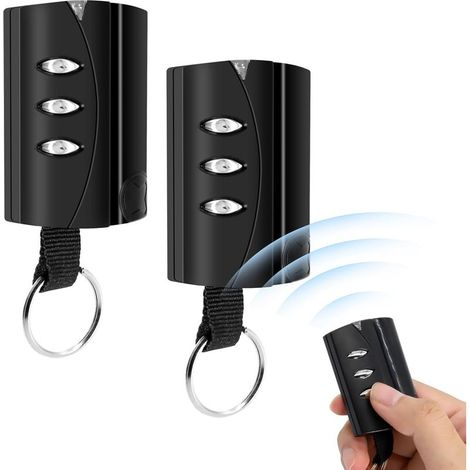 433,92MHz Telecommande Only Compatible avec PUJOL Vario,3 canaux télécommande Porte de Garage,Rolling Code, Lot de 2 (1/5)