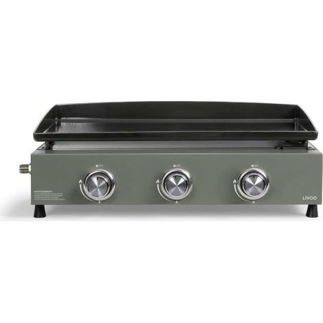Livoo DOC324 Plancha Gaz Acier Inoxydable Puissante