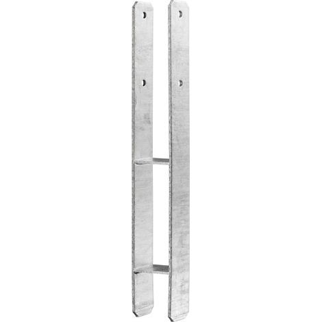 Pfostenträger H-Form 121x800x6