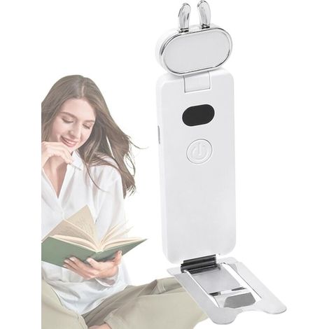 3 Mode Bedtime Book Light, Clip On Reading Light, USB Bookmark Reading Light, Lecture Light In Bed, Eye Cared Dimmable Book Light, LED Bookmark Light (1/5)