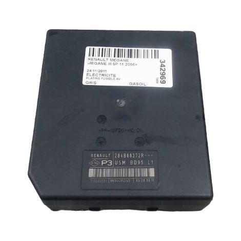 Platine Fusible Avant RENAULT Megane III 2008- [PRODUIT D'OCCASION]♻️243880001r