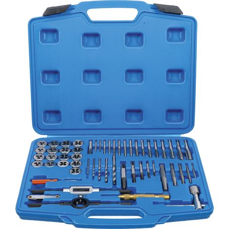 BGS  Juego  de  machos  de  roscar  M3  -  M12  56  pzs.  -  70104 (1/4)